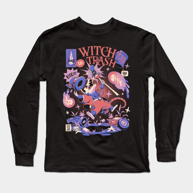 Witch Trash Long Sleeve T-Shirt by Ilustrata